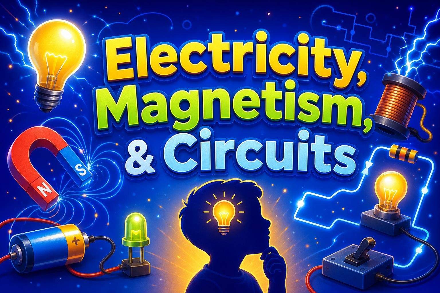 Electricity, Magnetism & Circuits: Hands-On STEM Lab
