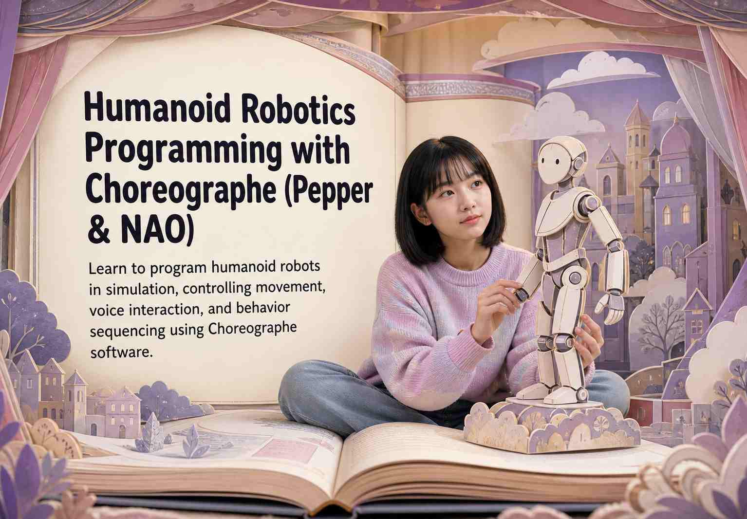 Humanoid Robotics Programming with Choreographe (Pepper & NAO)