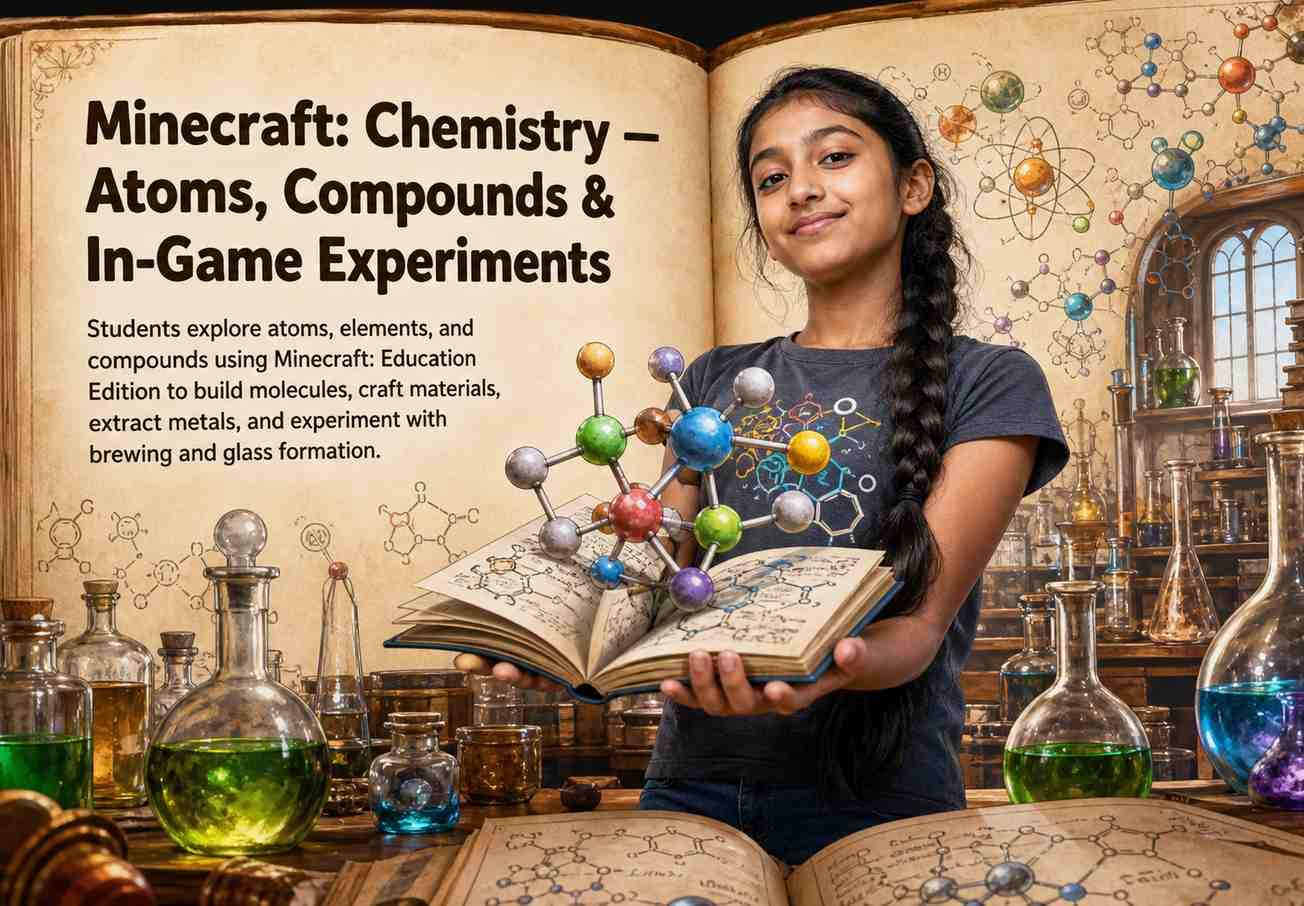 Minecraft: Chemistry — Atoms, Compounds & In-Game Experiments
