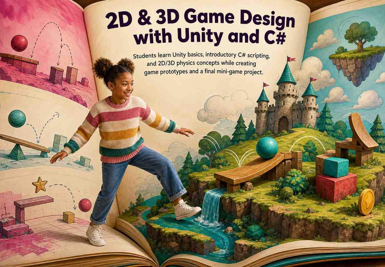 2D & 3D Game Design with Unity and C#