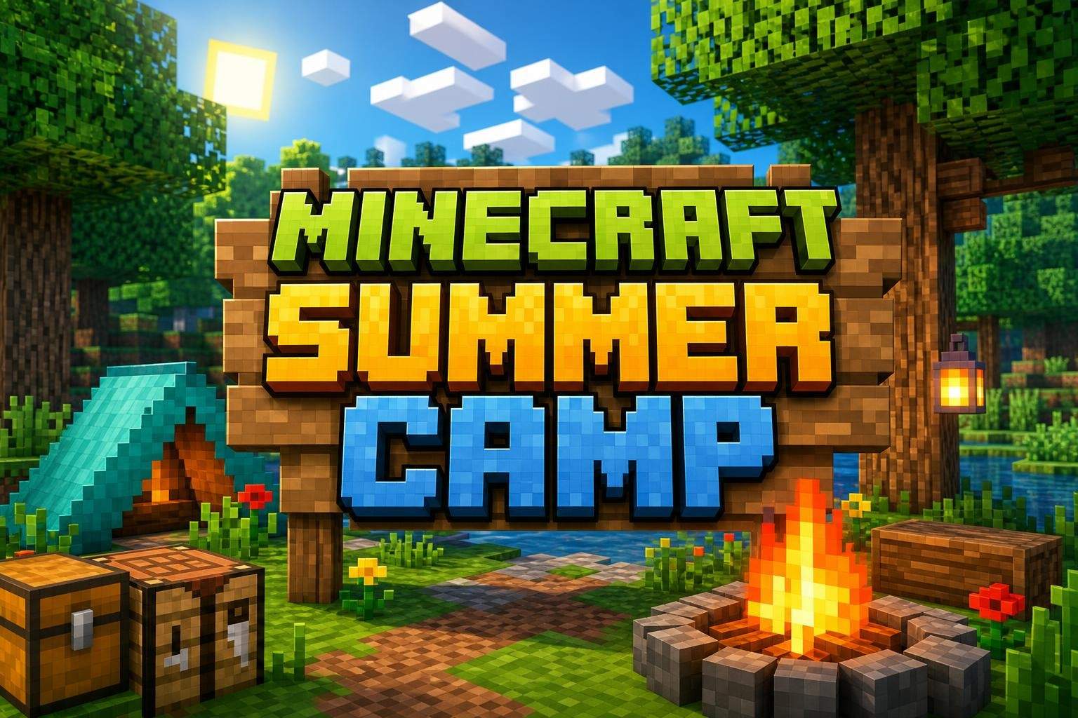 Camp Minecraft: Asynchronous Build Challenges, Crafts, Games, and Videos