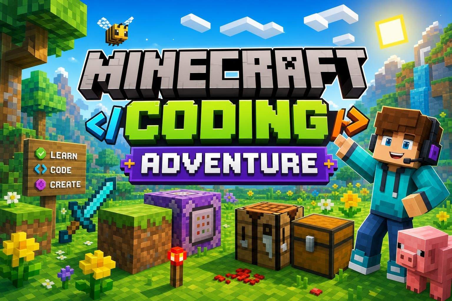Minecraft Bedrock: Commands & Command Blocks