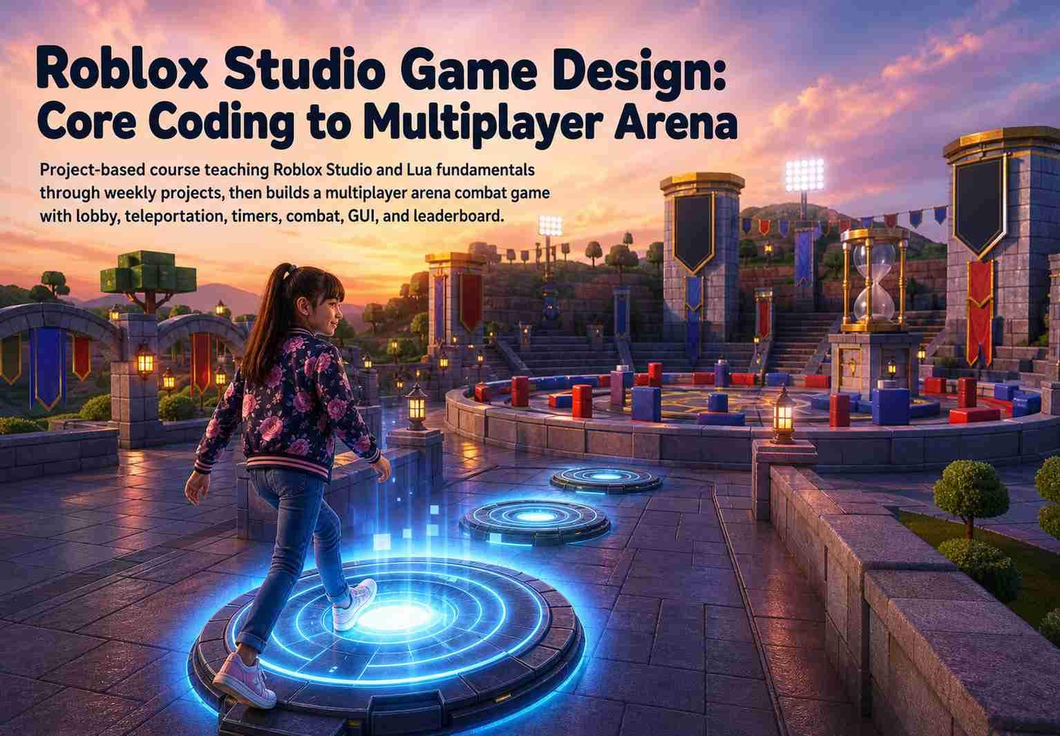 Roblox Studio Game Design: Core Coding to Multiplayer Arena