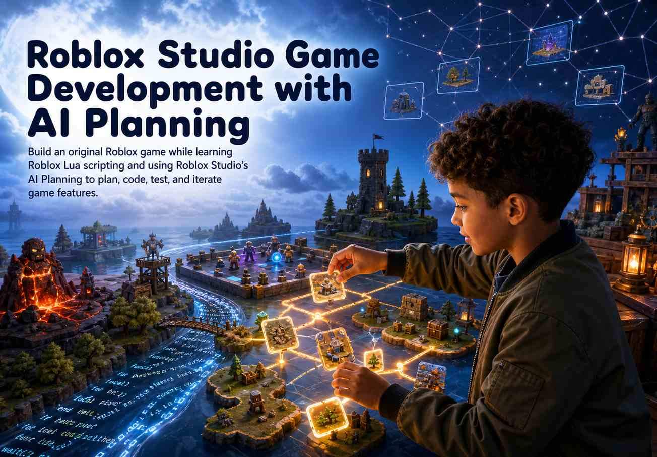 Roblox Studio Game Development with AI Planning