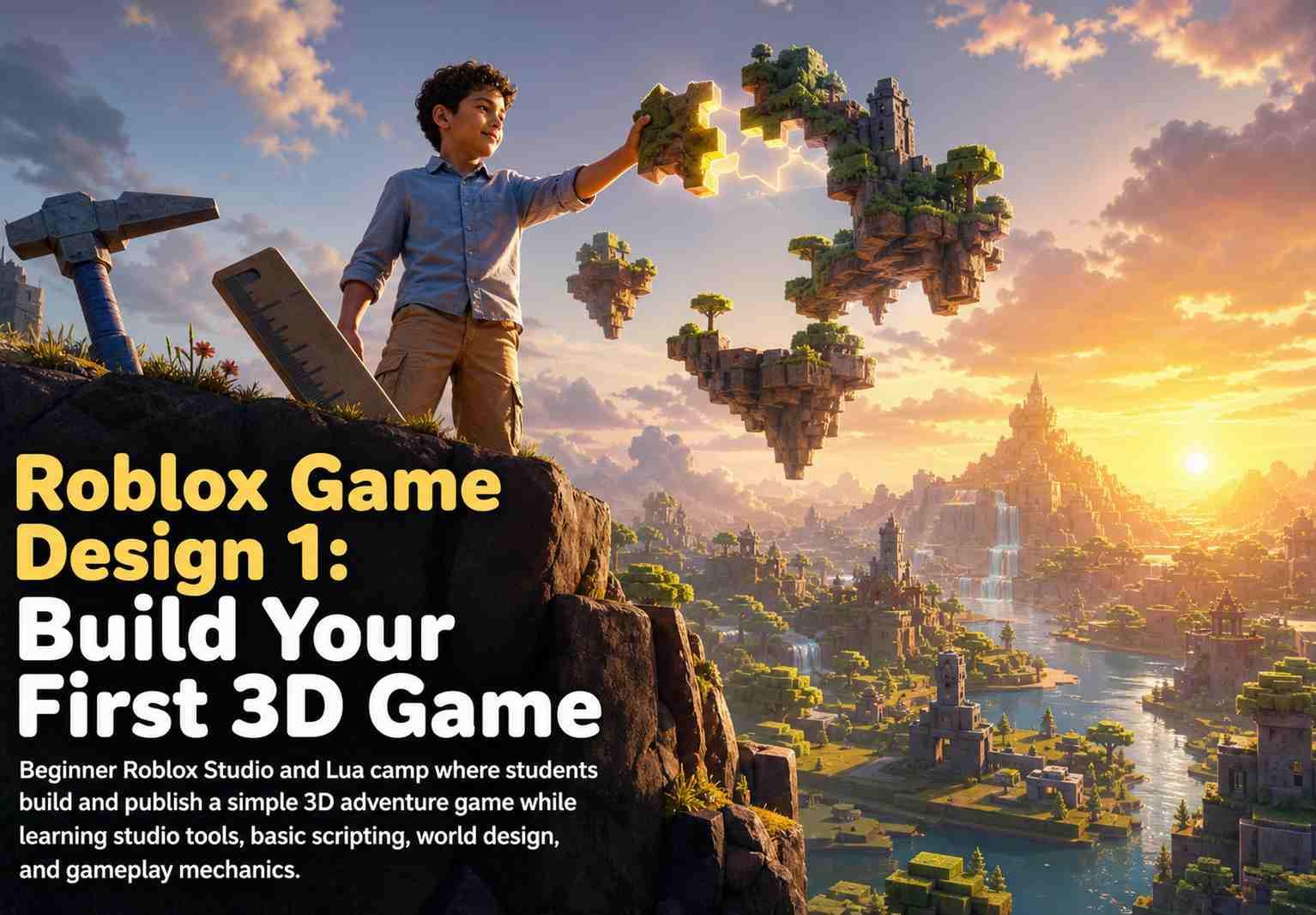 Roblox Game Design 1: Build Your First 3D Game