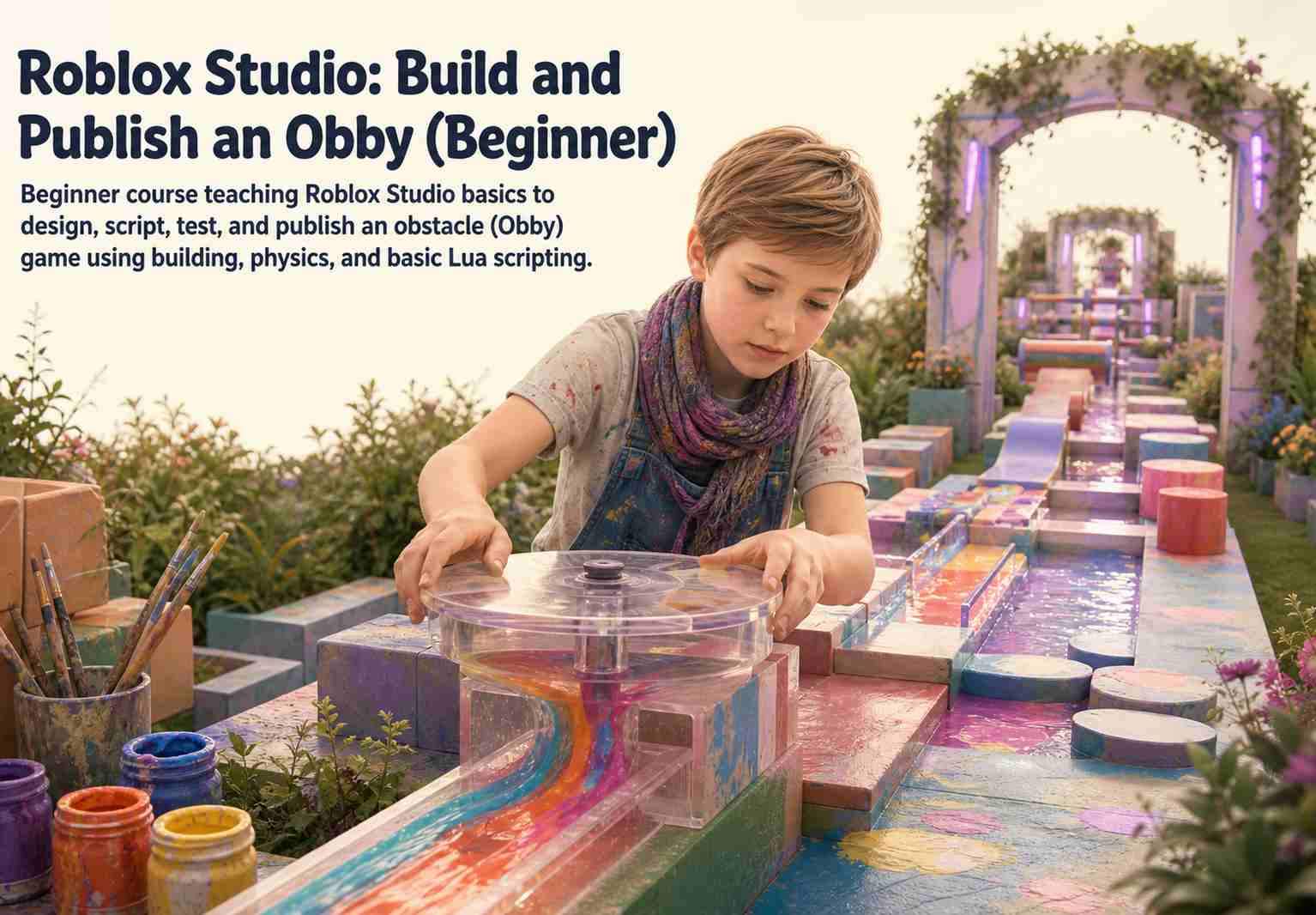 Roblox Studio: Build and Publish an Obby (Beginner)