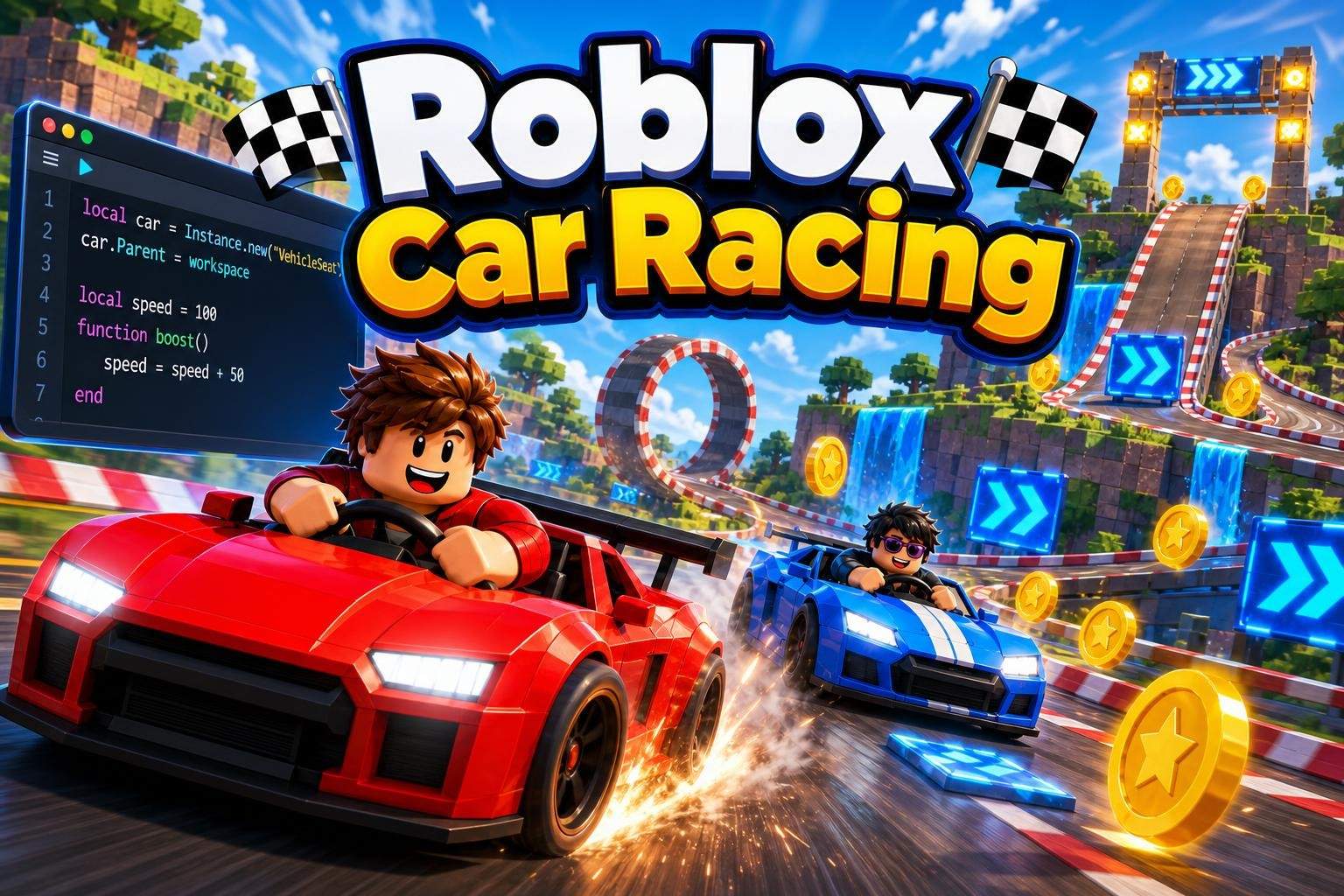 Roblox Car Racing Game Development with Lua