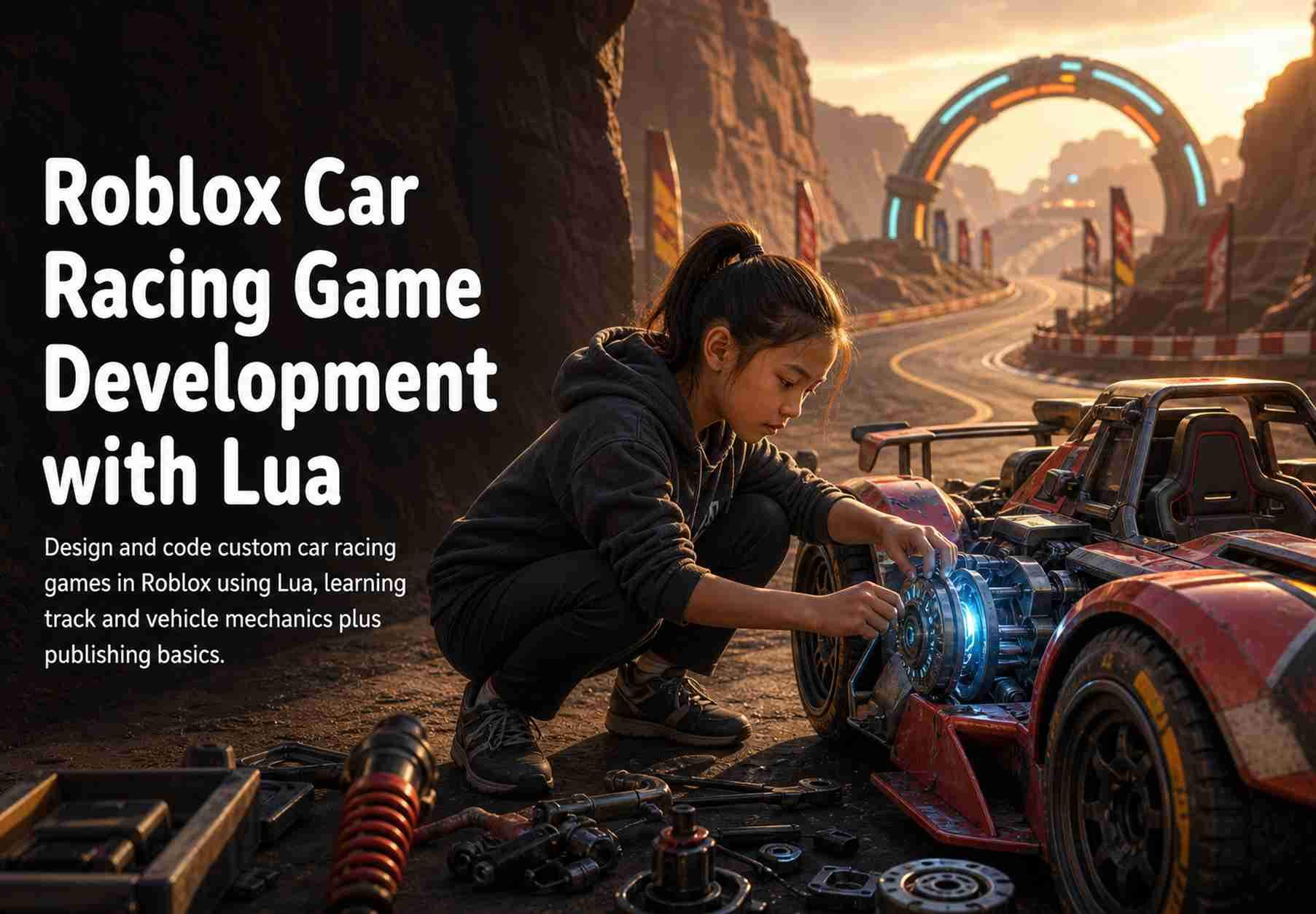 Roblox Car Racing Game Development with Lua