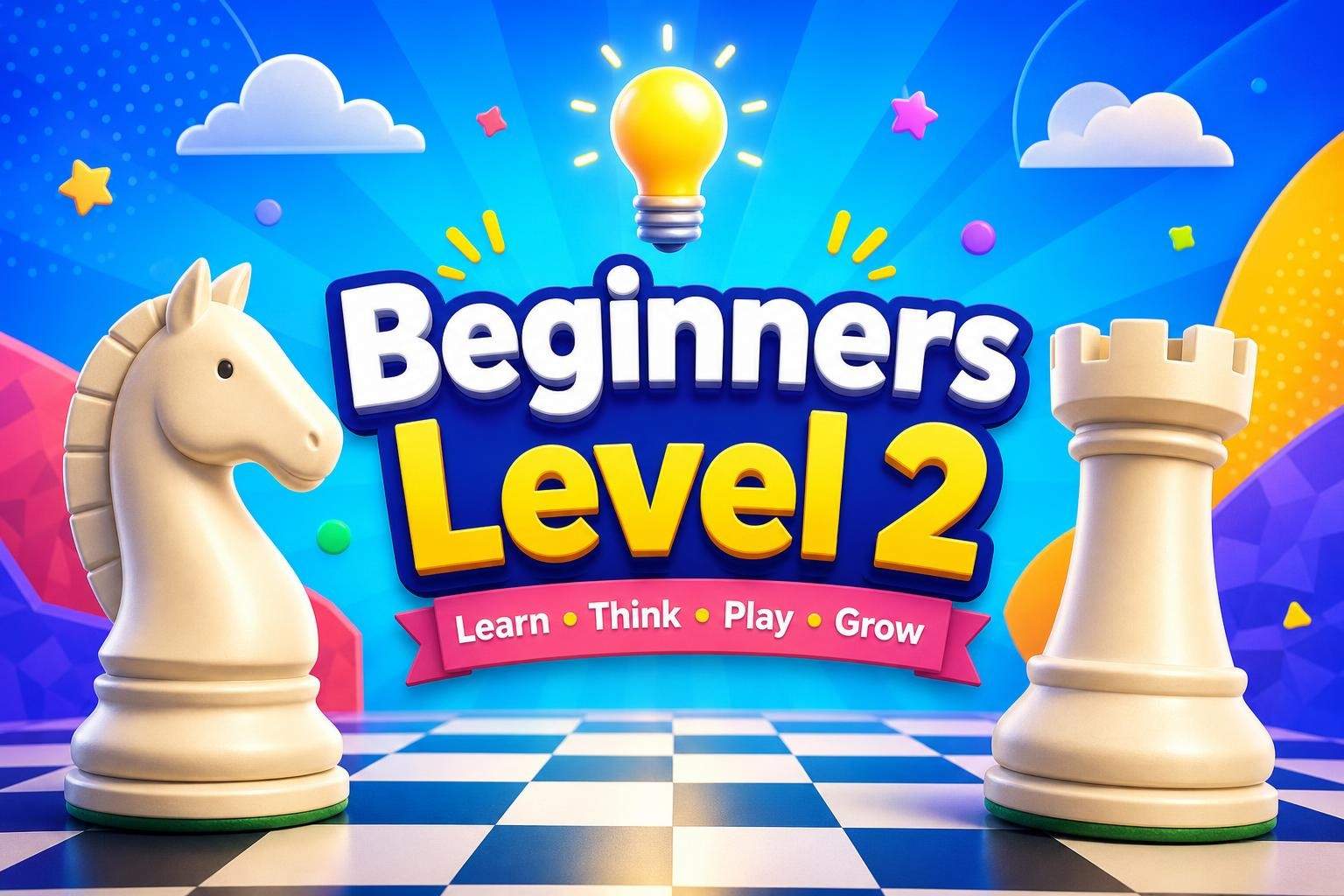 Chess Level 2: Tactics, Openings and Game Analysis