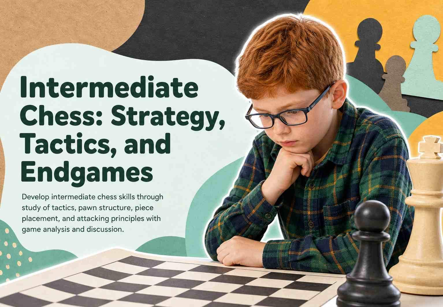 Intermediate Chess: Strategy, Tactics, and Endgames