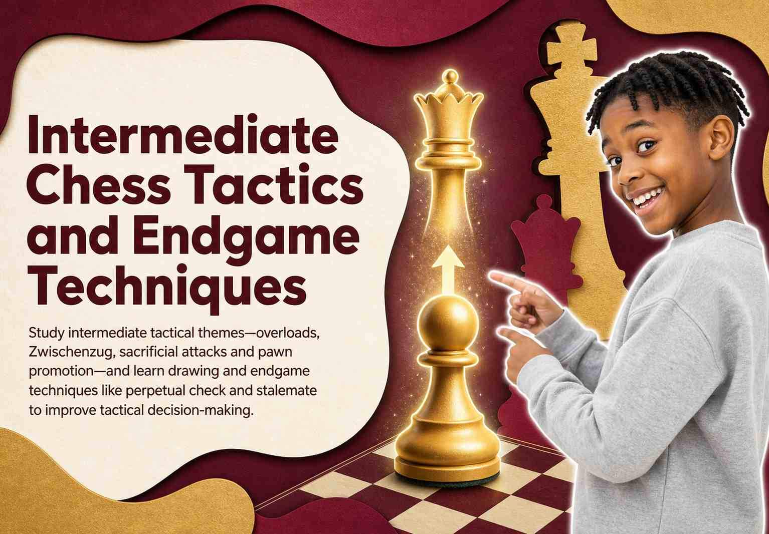 Intermediate Chess Tactics and Endgame Techniques