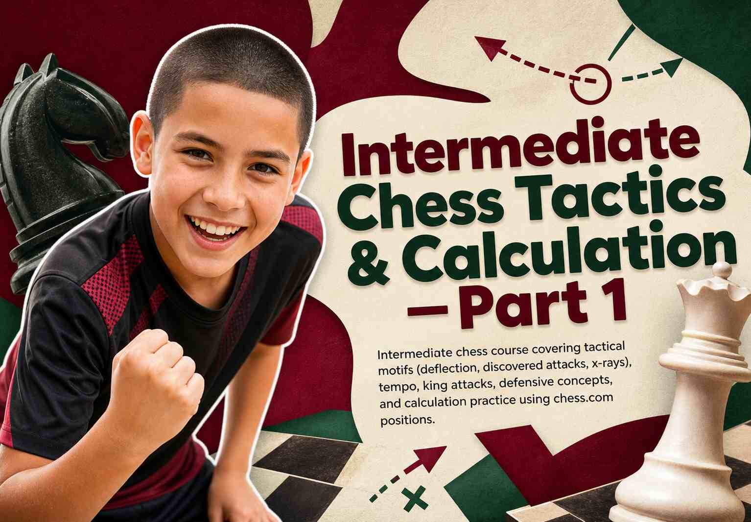 Intermediate Chess Tactics & Calculation — Part 1