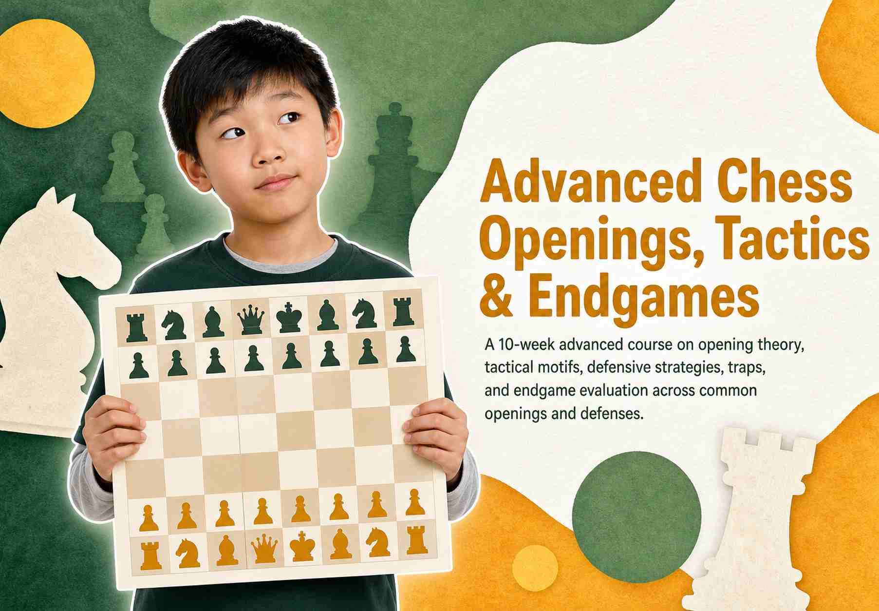 Advanced Chess Openings, Tactics & Endgames