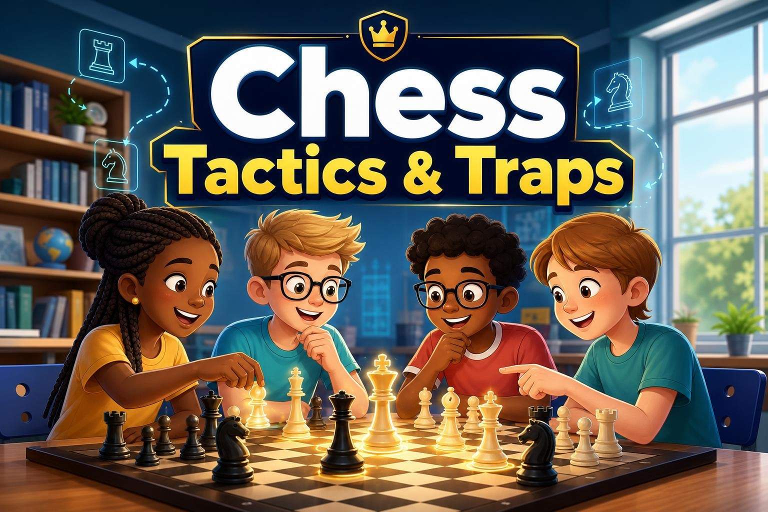 Chess Tactics and Traps — Beginners Level 2