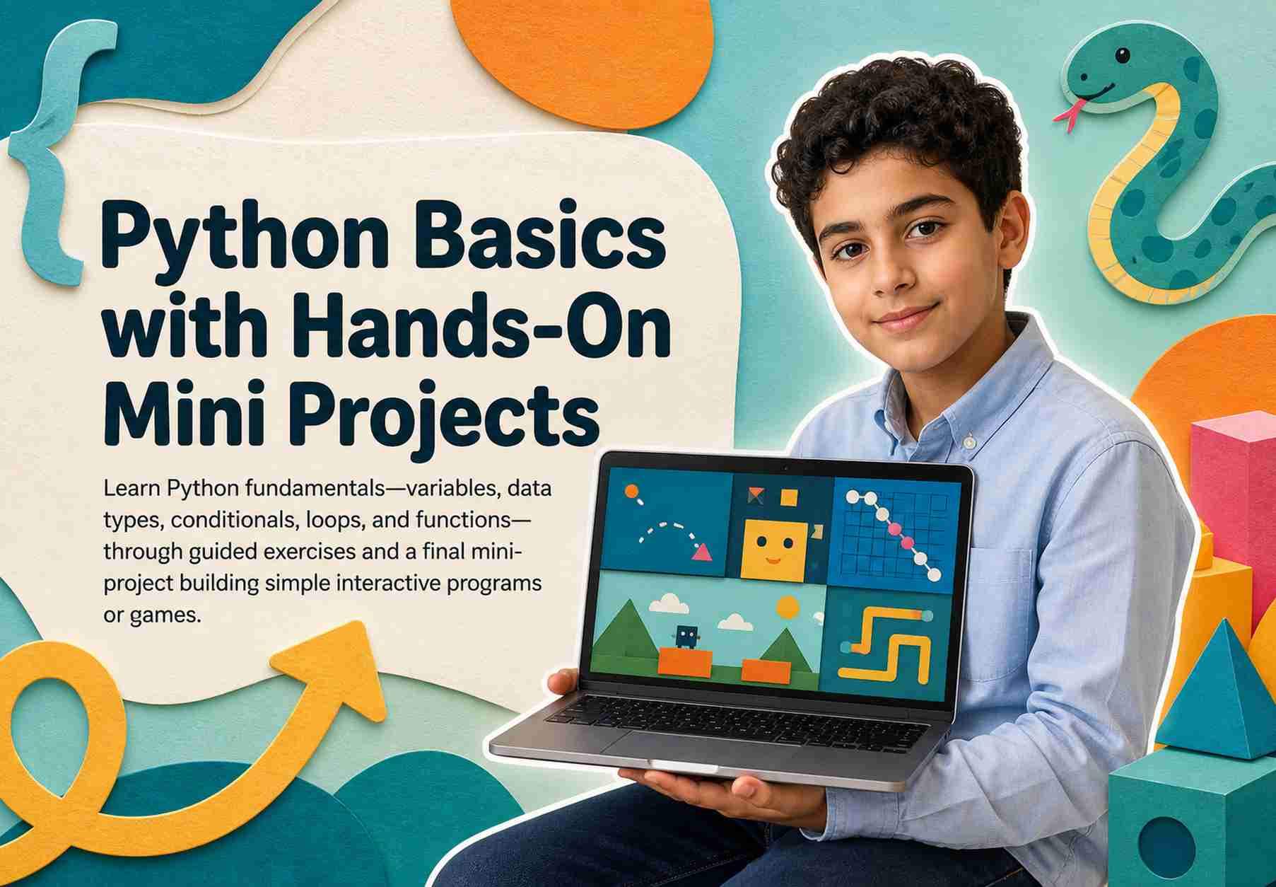 Python Basics with Hands-On Mini Projects