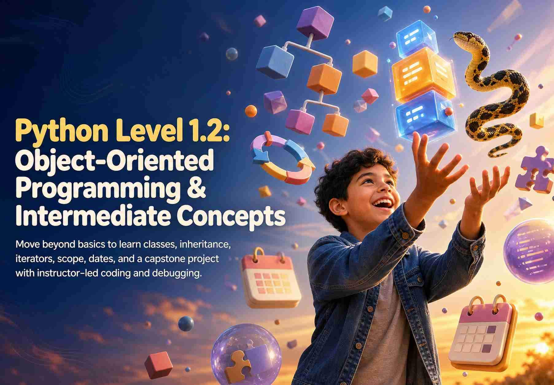 Python Level 1.2: Object-Oriented Programming & Intermediate Concepts