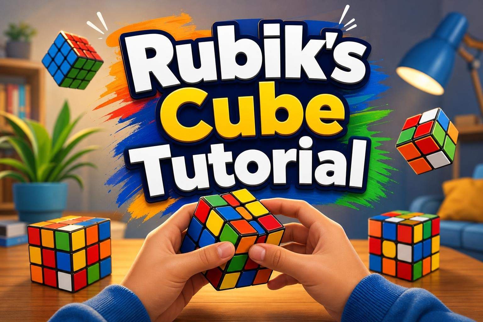 Beginner Rubik's Cube (3x3): Solve and Problem-Solving Skills