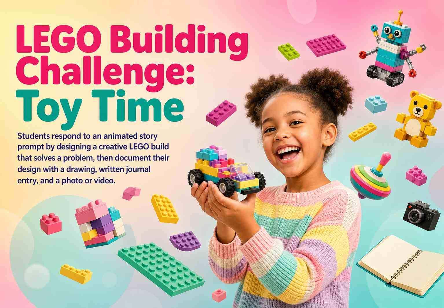 LEGO Building Challenge: Toy Time
