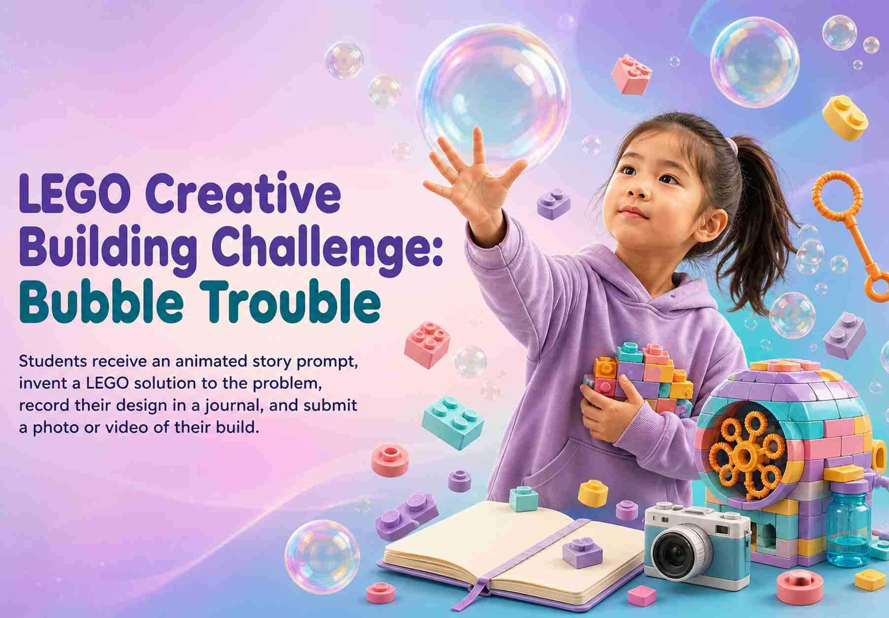 LEGO Creative Building Challenge: Bubble Trouble