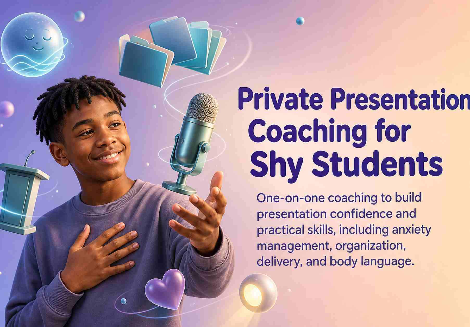 Private Presentation Coaching for Shy Students