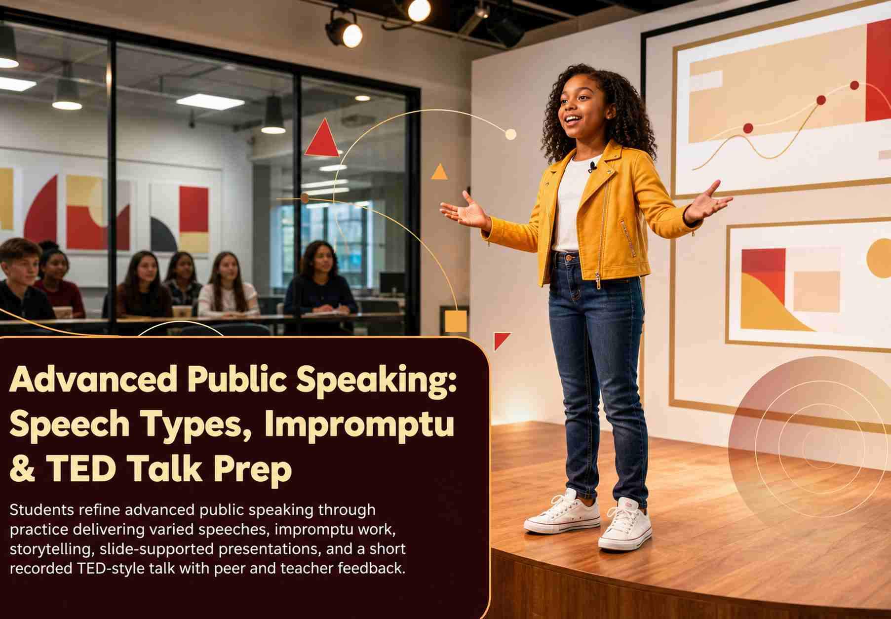 Advanced Public Speaking: Speech Types, Impromptu & TED Talk Prep