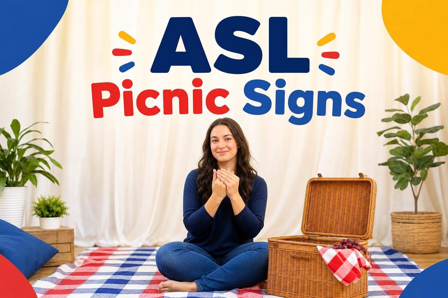 American Sign Language: Picnic Vocabulary and Songs