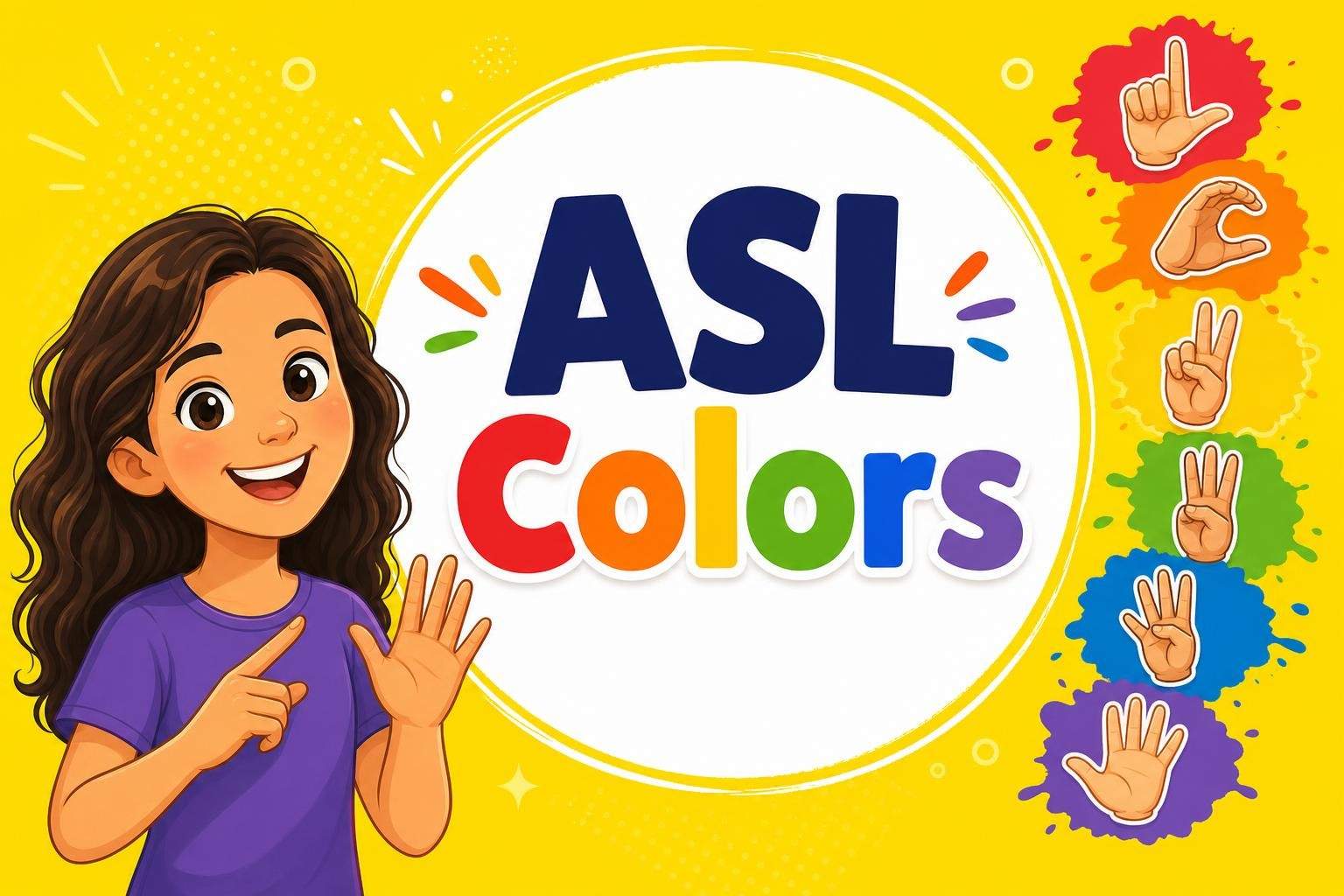 ASL: Colors — Signs for Colors and Objects
