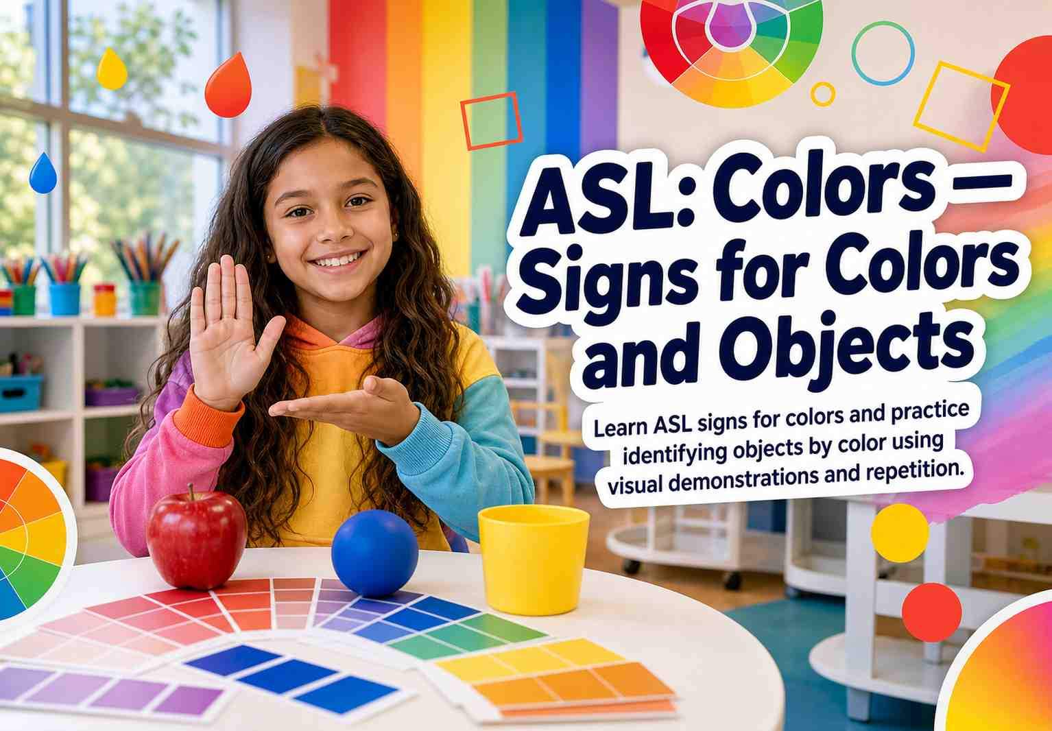 ASL: Colors — Signs for Colors and Objects