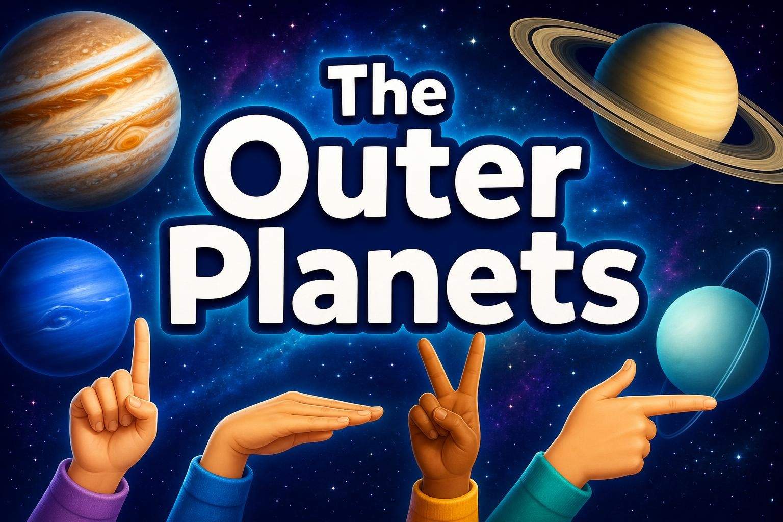 American Sign Language: Outer Planets