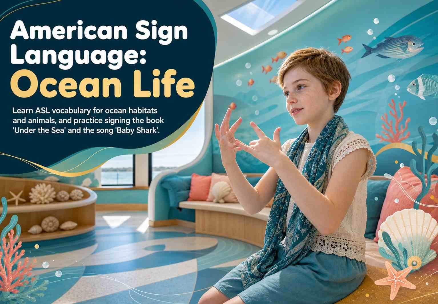 American Sign Language: Ocean Life