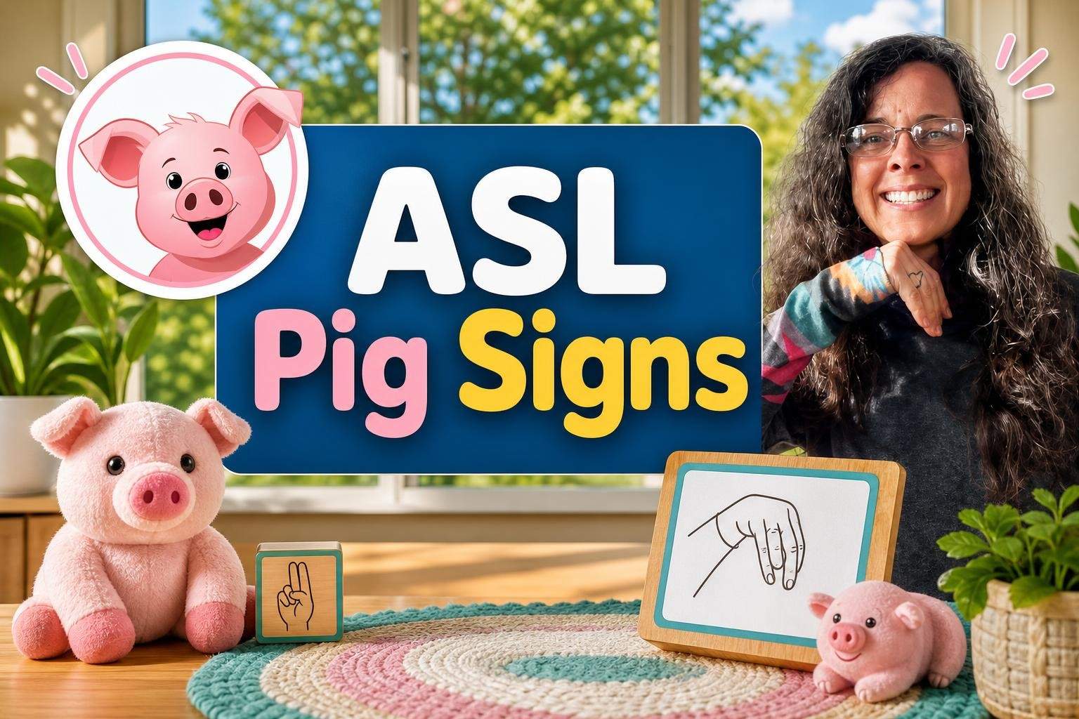 ASL Vocabulary: Pigs — Signs and Science Concepts