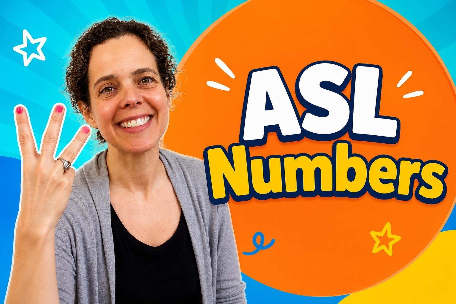 ASL: Numbers 1–30 and Counting Song