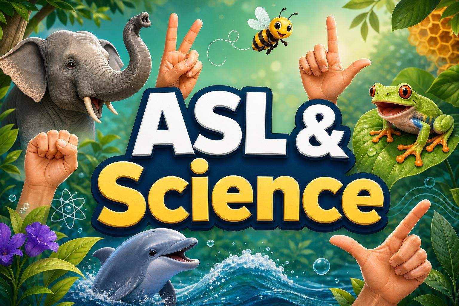 ASL Vocabulary Through Animals: Signs, Songs and Books