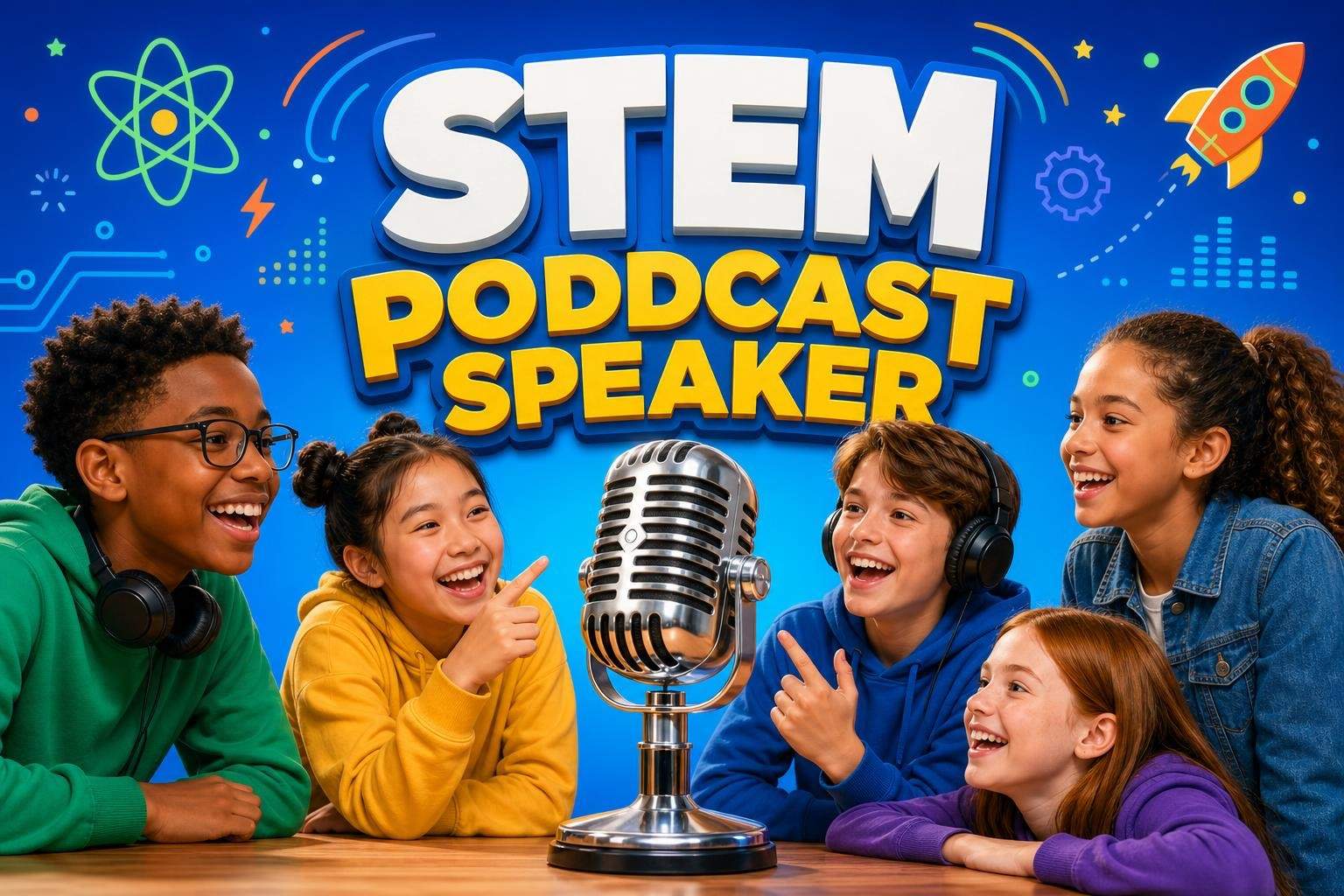 STEM Podcast Production: Research, Scriptwriting & Recording