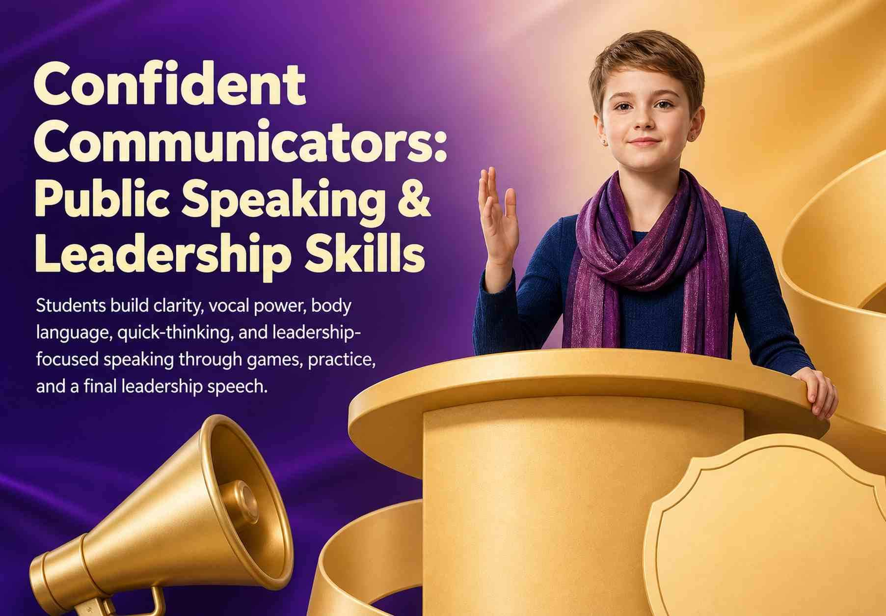 Confident Communicators: Public Speaking & Leadership Skills