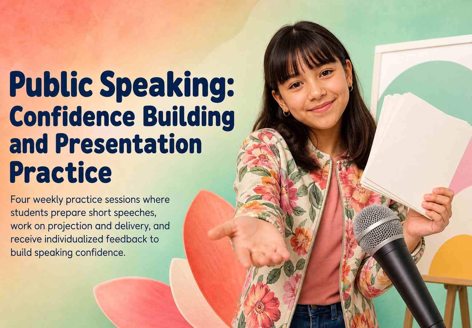 Public Speaking: Confidence Building and Presentation Practice
