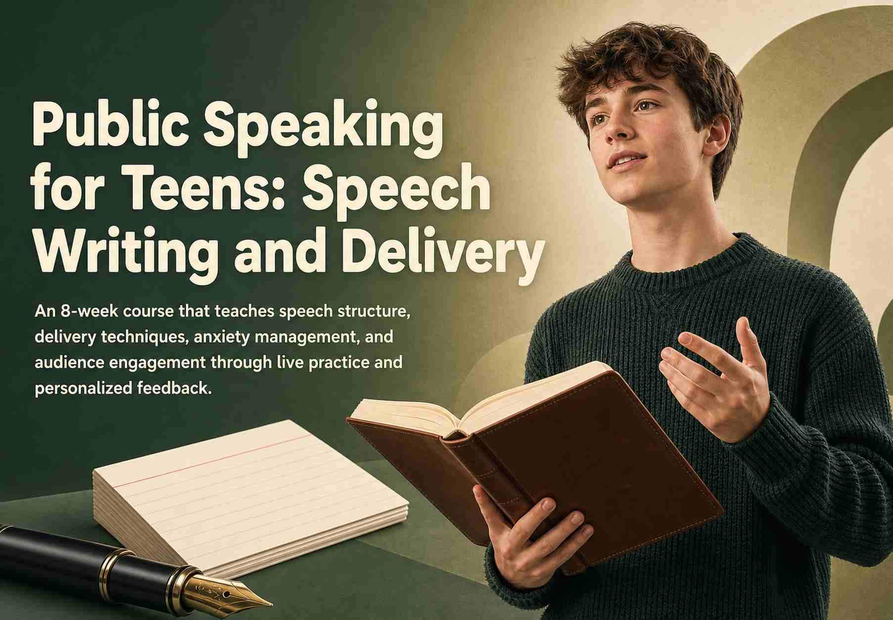 Public Speaking for Teens: Speech Writing and Delivery
