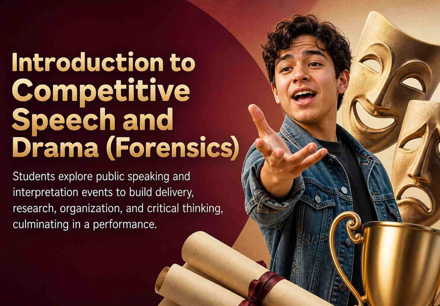 Introduction to Competitive Speech and Drama (Forensics)