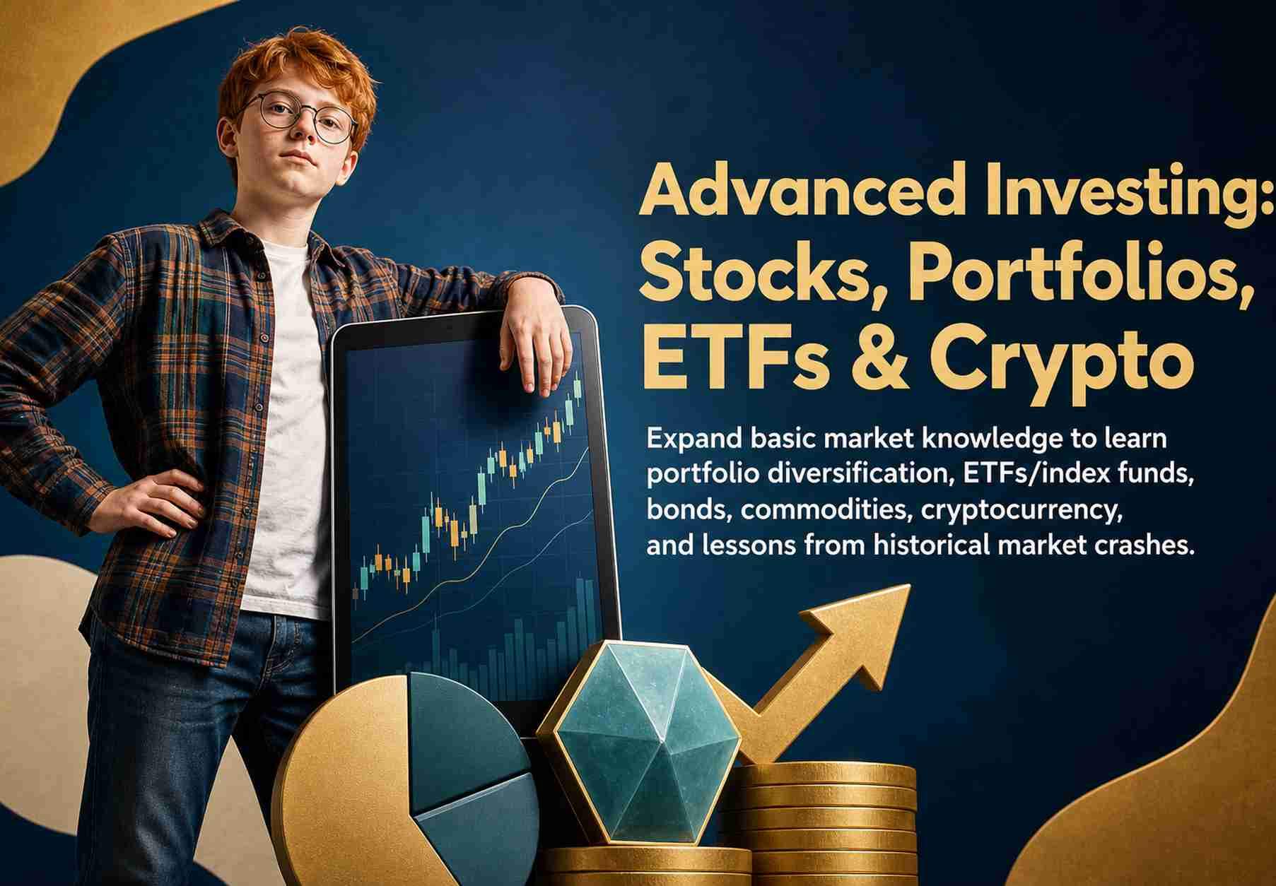Advanced Investing: Stocks, Portfolios, ETFs & Crypto