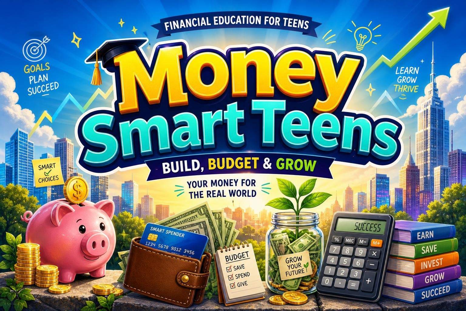 Money Basics for Teens: Budgeting, Credit, Saving & Investing