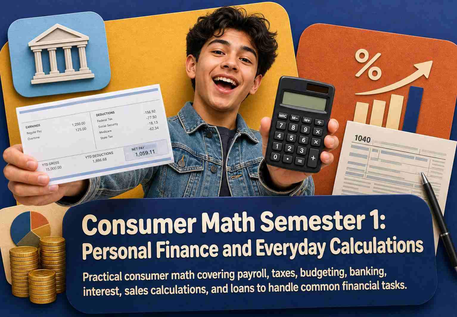 Consumer Math Semester 1: Personal Finance and Everyday Calculations