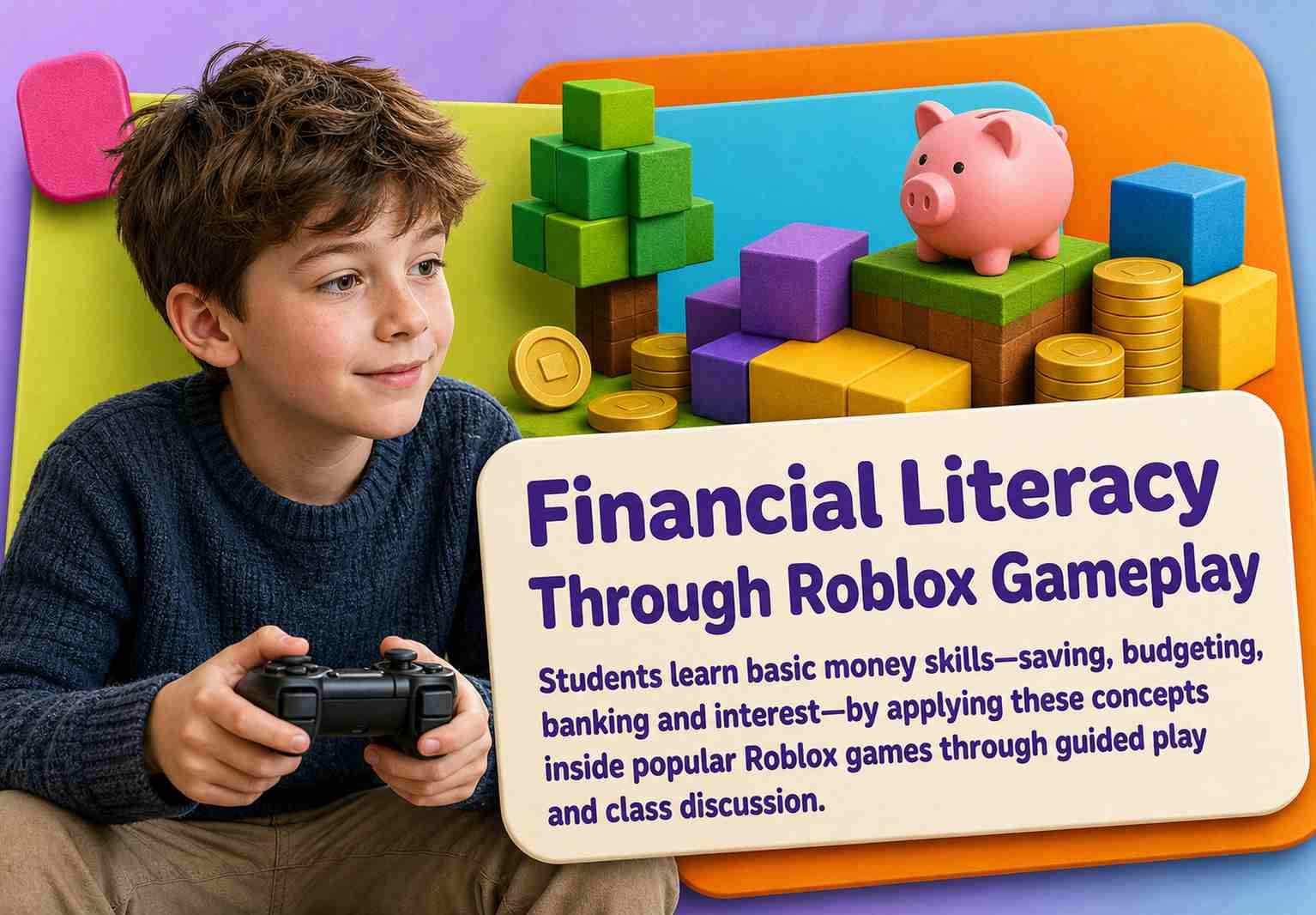 Financial Literacy Through Roblox Gameplay