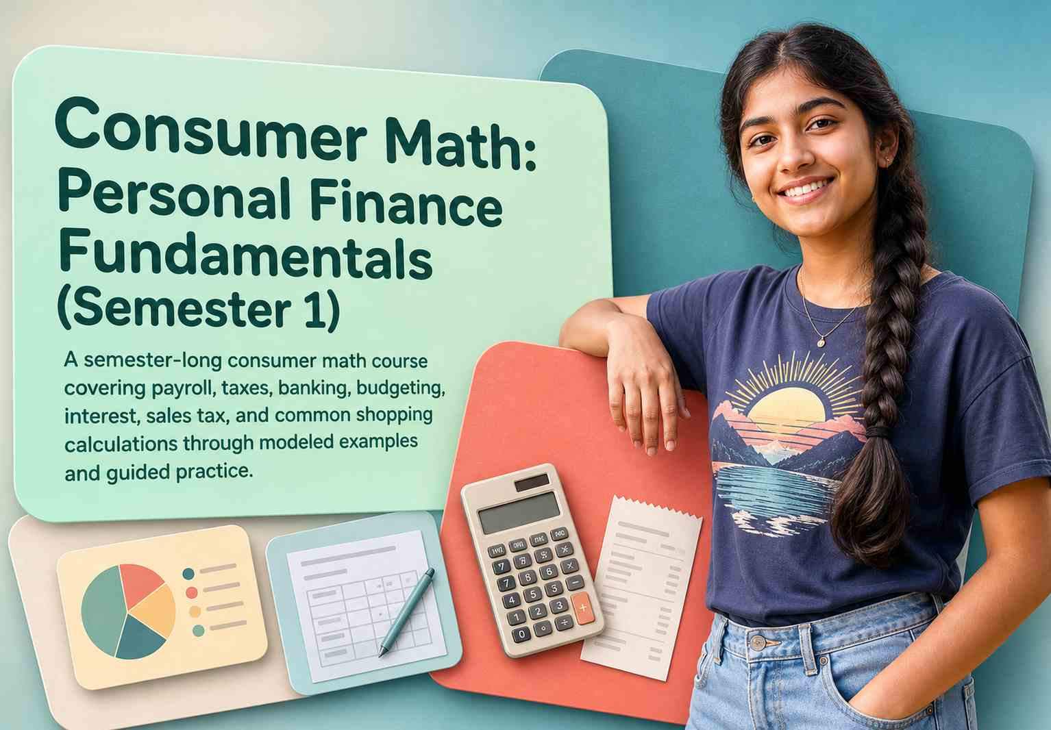 Consumer Math: Personal Finance Fundamentals (Semester 1)