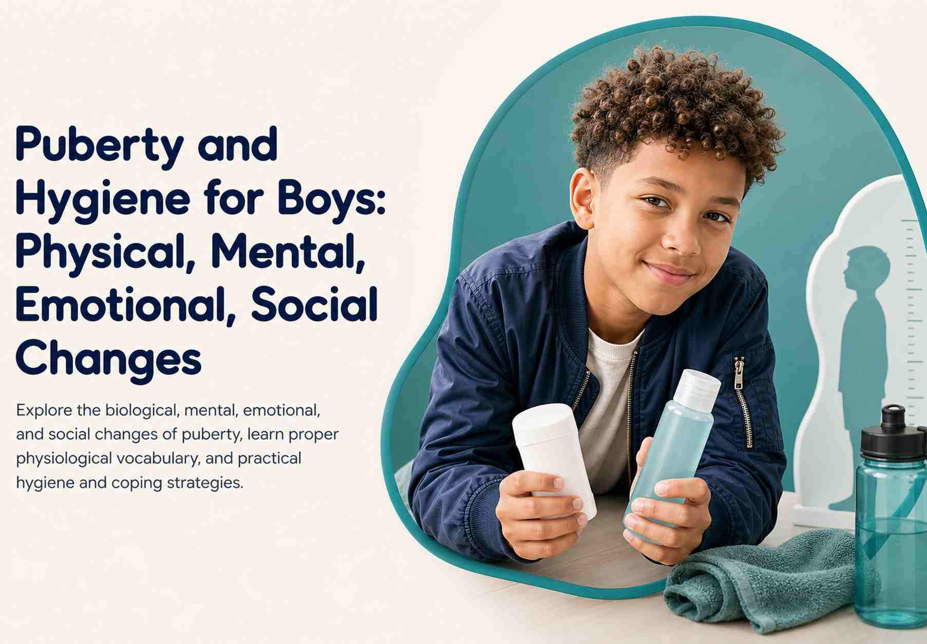Puberty and Hygiene for Boys: Physical, Mental, Emotional, Social Changes