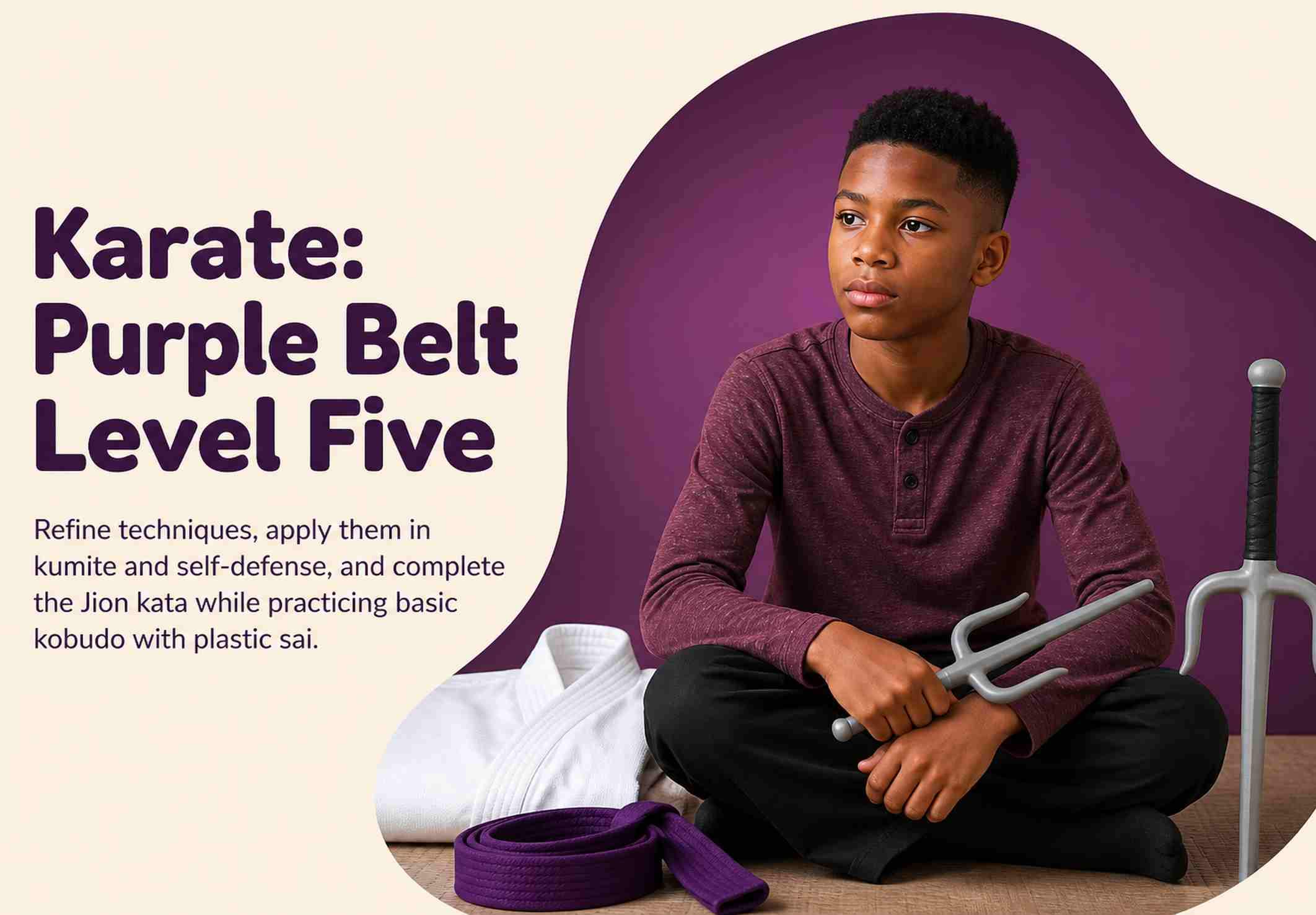 Karate: Purple Belt Level Five