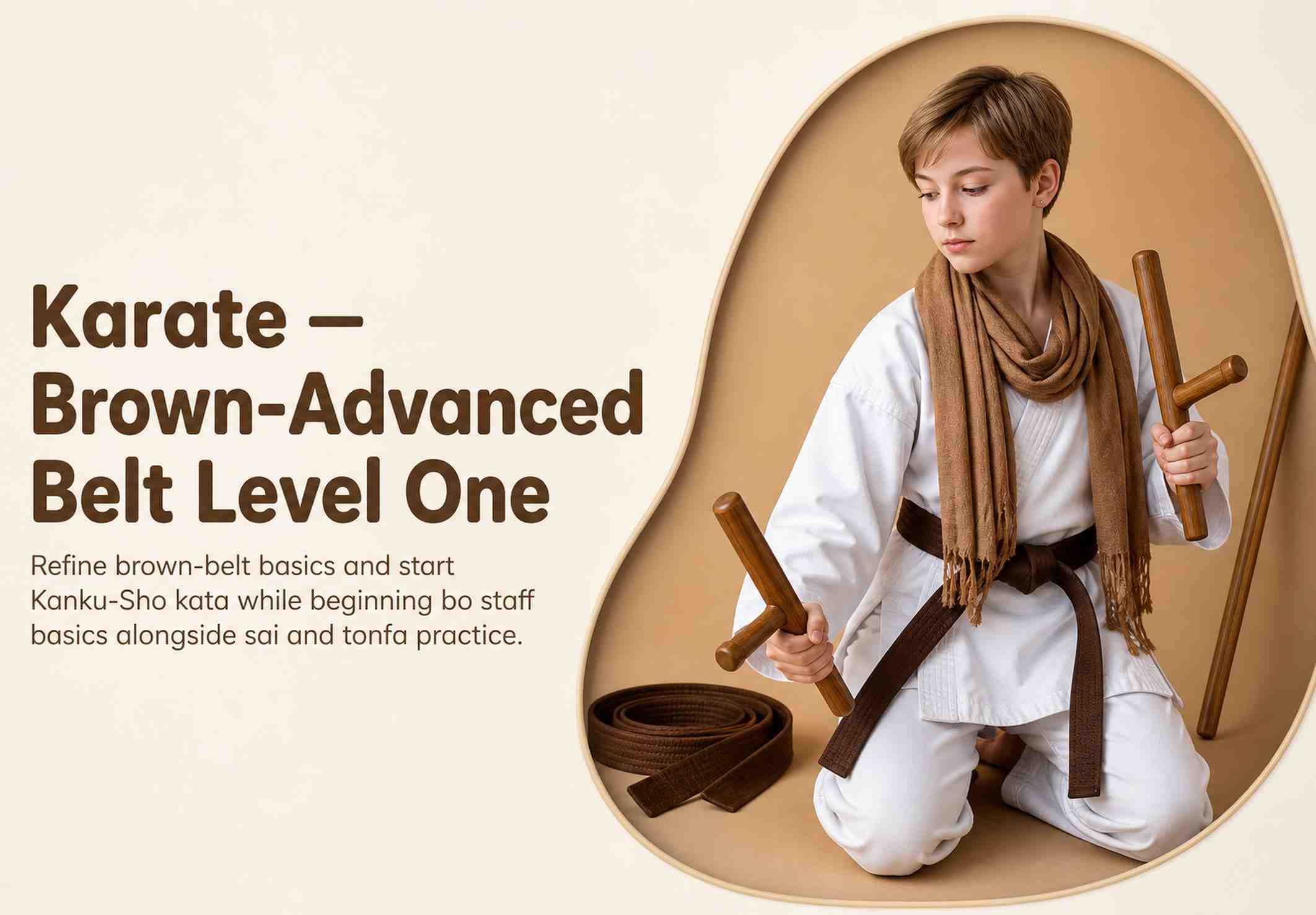 Karate — Brown-Advanced Belt Level One