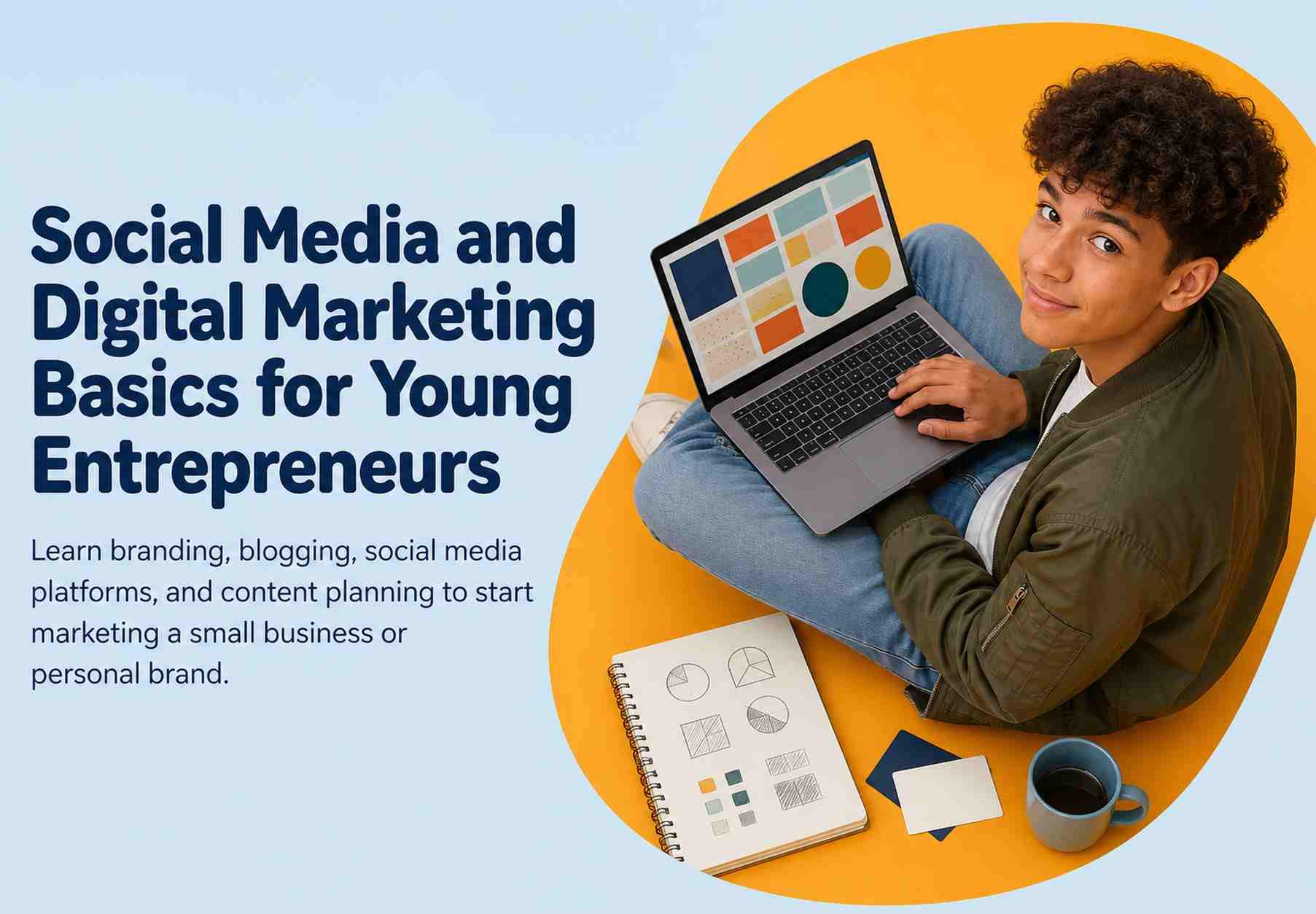 Social Media and Digital Marketing Basics for Young Entrepreneurs
