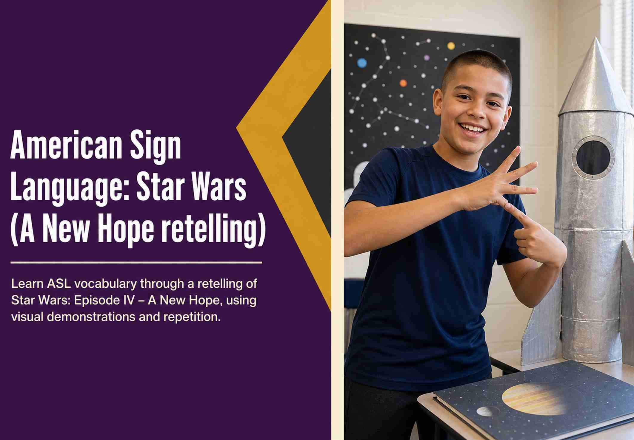 American Sign Language: Star Wars (A New Hope retelling)