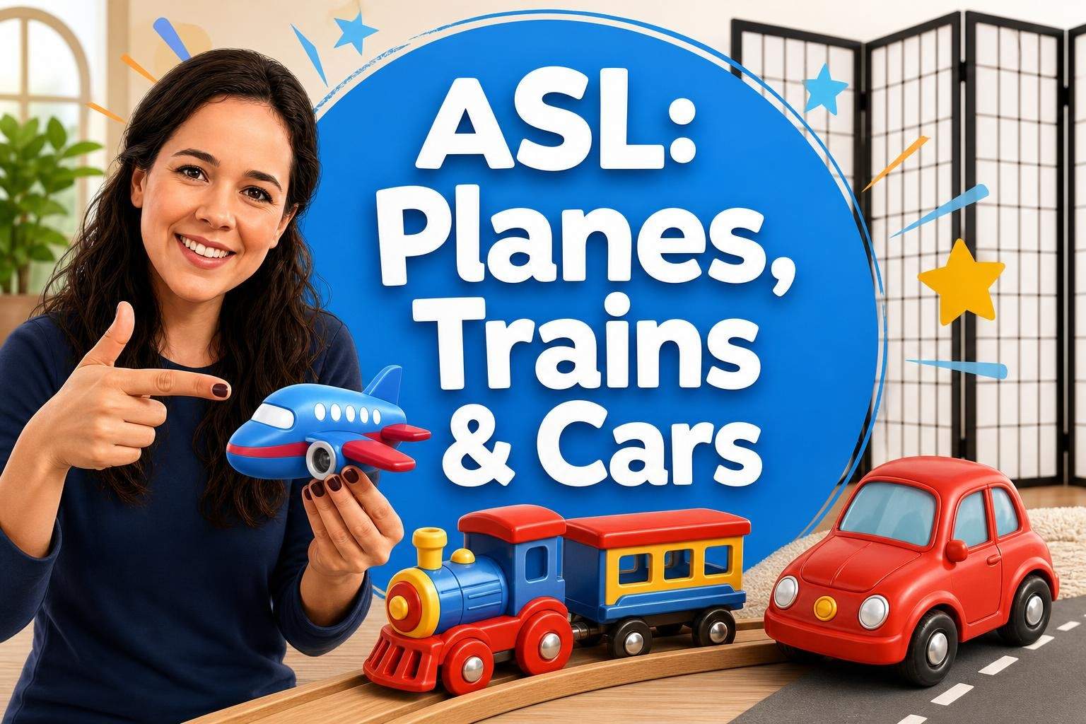ASL: Transportation Vocabulary and 'The Wheels on the Bus'