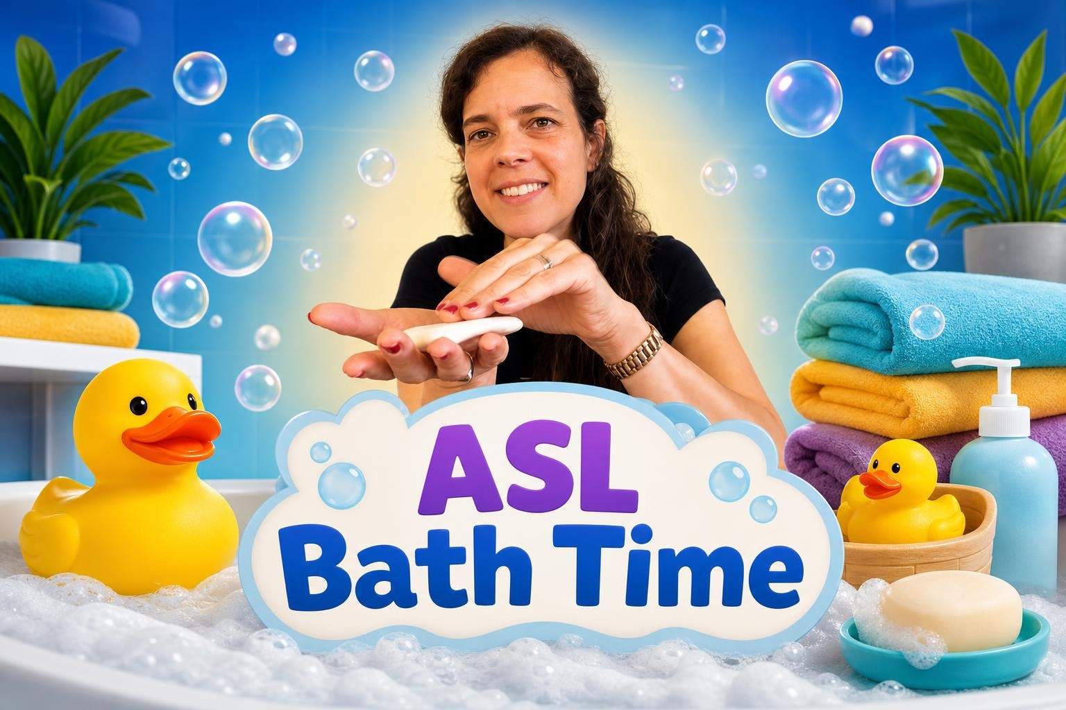 American Sign Language: Bath Time and Bedtime Vocabulary